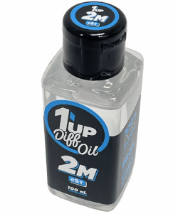 1UP-112000@1up Racing Pure Silicone Diff Oil Cst #2M 100ml