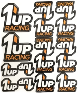 1up Racing Decals Orange