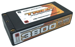 TRION Li-Po Battery 3800mAh/High Voltage 7.6V/120C/LCG