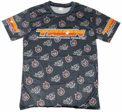 TRION やべぇ柄のフルプリントTシャツ